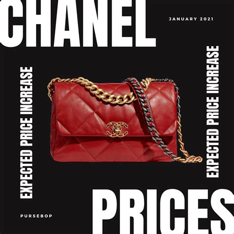 chanel raises prices 2021|chanel bag price increase 2021.